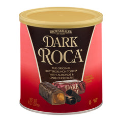 Brown & Haley Dark Roca Buttercrunch Toffee with Almonds & Dark Chocolate, 9 Oz.