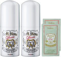 Deonatulle Soft Stone W for Woki Straight Antiperspirant Sticks x 2
