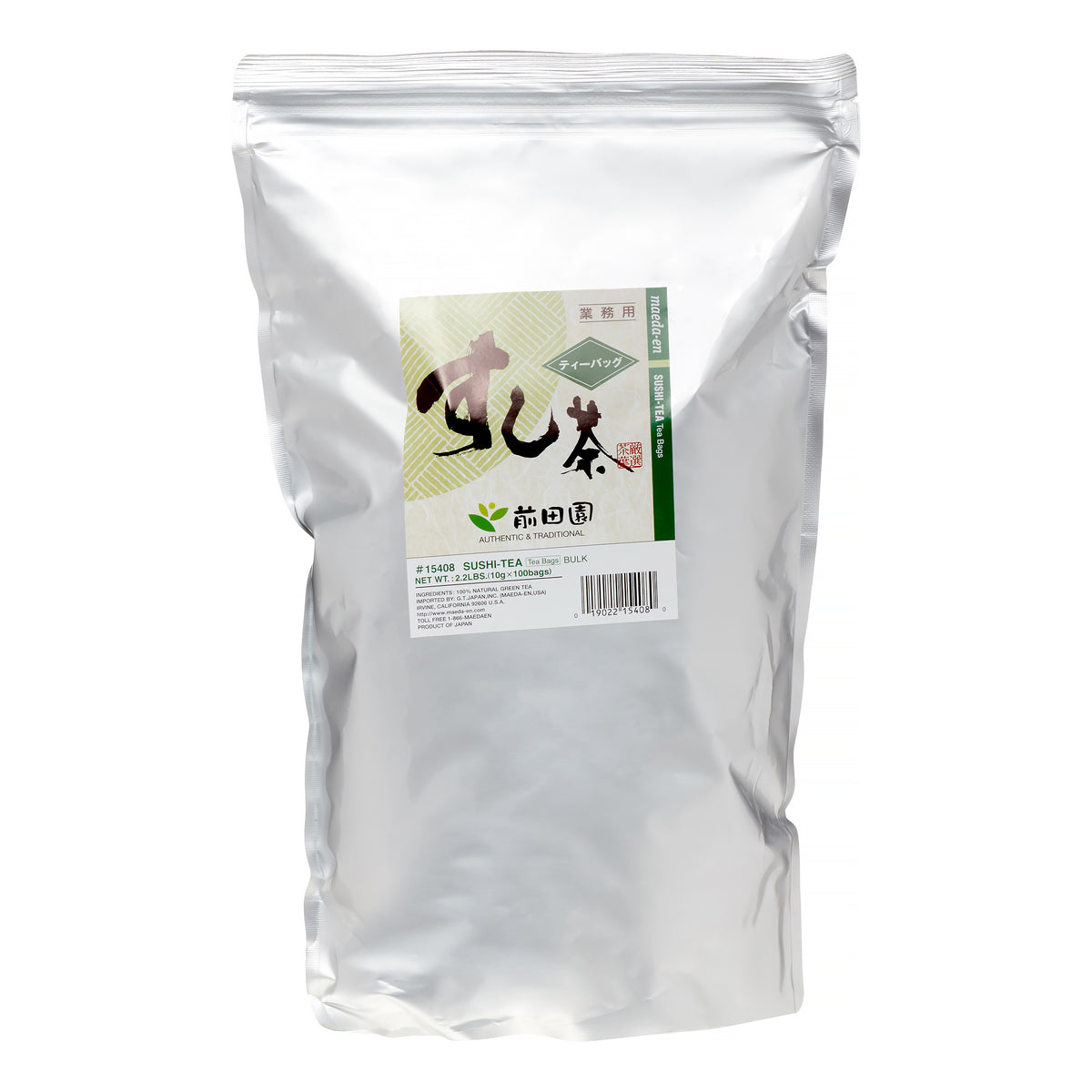 Maeda En Sushi Cha Teabag, 100 Ct