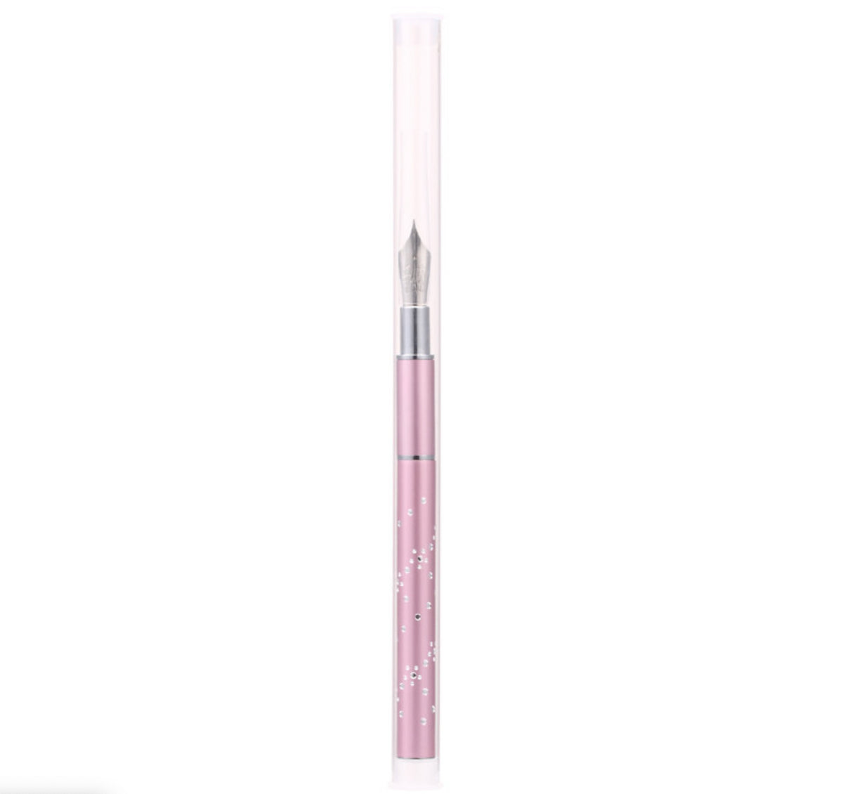 Nail Art Paint Pen Diamond Crystal Dotting Fountain Pen DIY Nail Art Tool with Replacement head