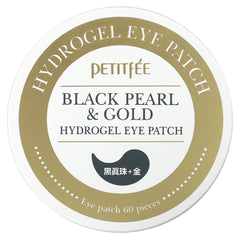 Black Pearl & Gold Hydrogel Eye Patch, 60 Patches, Petitfee