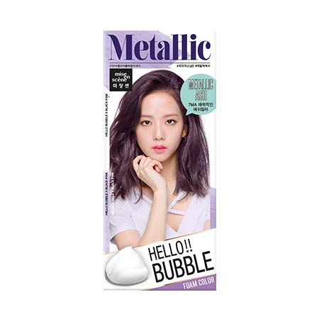 Easy Hair Coloring, mise en scene Hello Bubble Foam Color Medium Brown [6N Choco Brown], Self Care DIY Hair Coloring Amore Pacific
