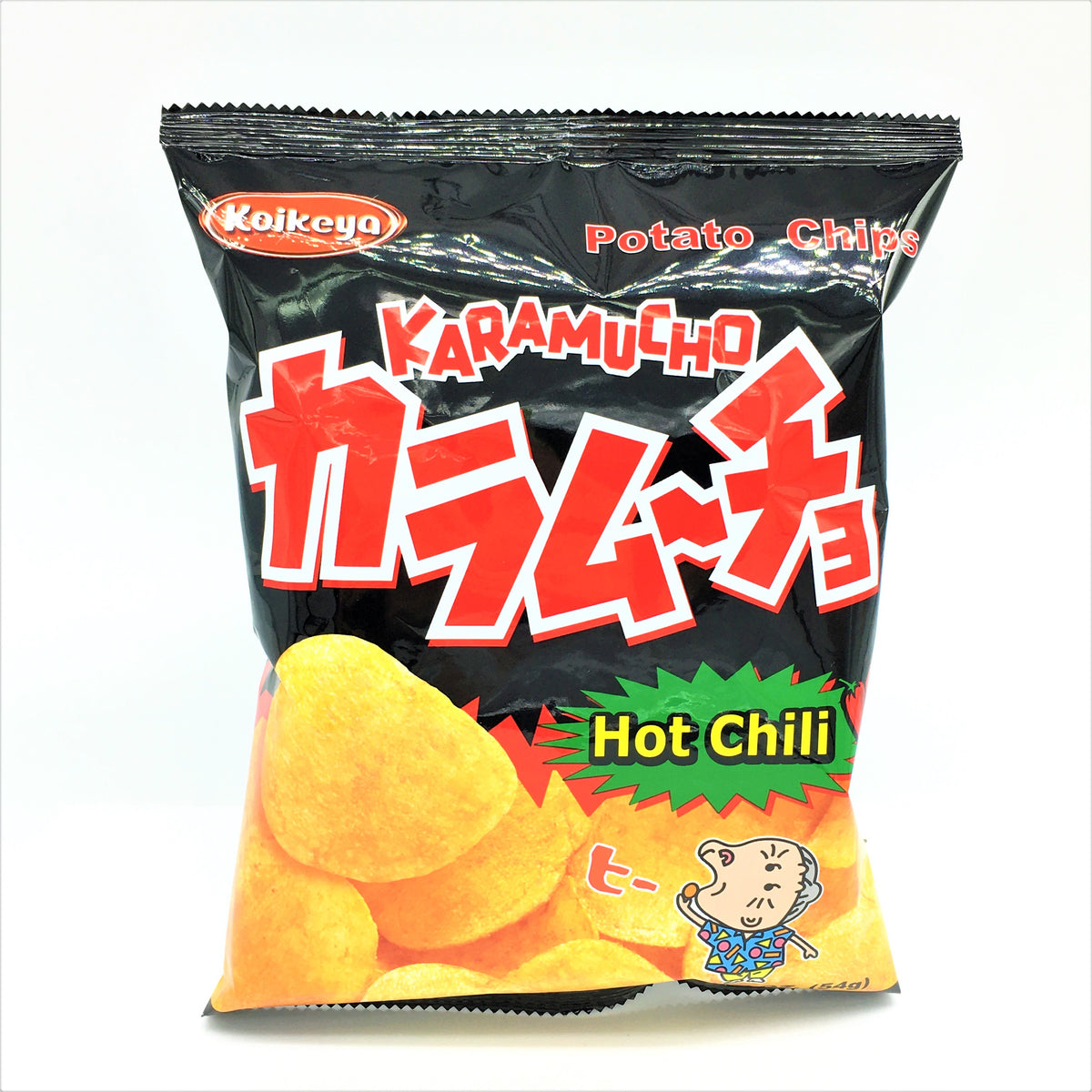 Koikeya Karamucho Potato Chips -Hot Chili 54g