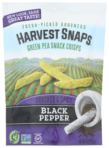 Calbee Green Pea Crisps, Black Pepper, 3.3 Oz.