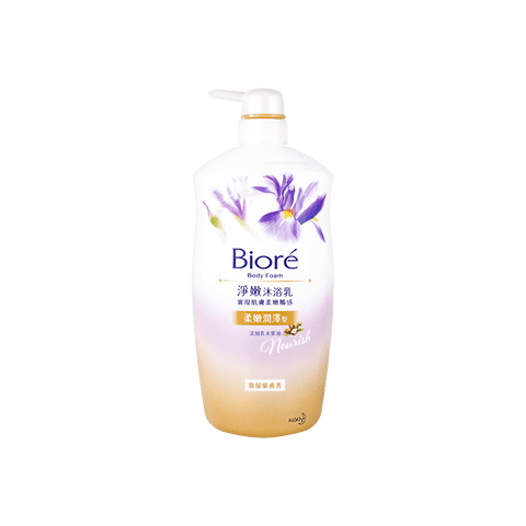 Kao Biore Body Soap Pump Kanagawa Iris 33.8oz