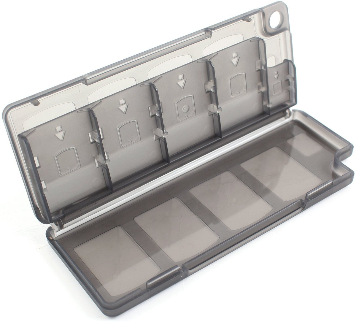 Black 10 in 1 Game & Memory Card Holder Case Storage Box for PS Vita (2 Packs)