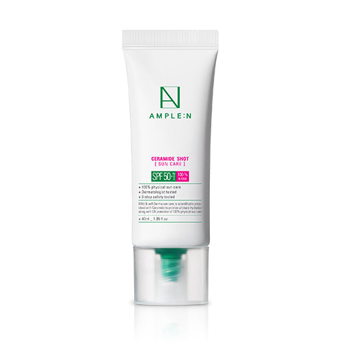 [ AMPLE:N ] Ceramide Shot Barrier Sun Care SPF 50+ PA++++ 40ml (1.35 fl.oz)
