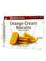 Khong Guan Orange Cream Biscuits 200g (7.05 oz)