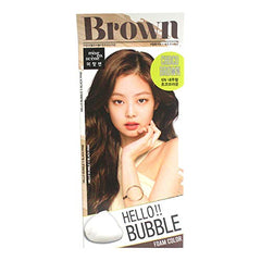 Easy Hair Coloring, mise en scene Hello Bubble Foam Color Medium Brown [6N Choco Brown], Self Care DIY Hair Coloring Amore Pacific