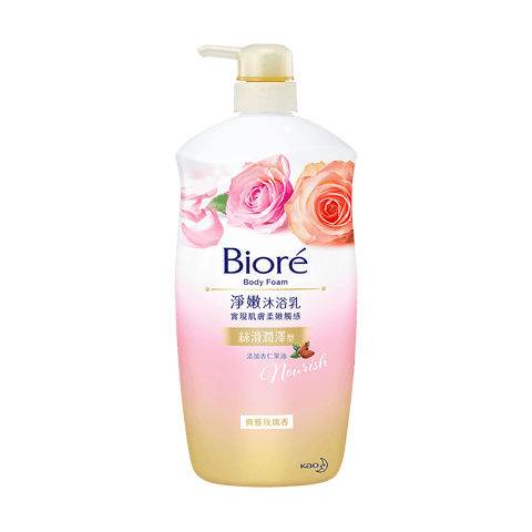 BIORE Body Foam Nourish Rose 1000g