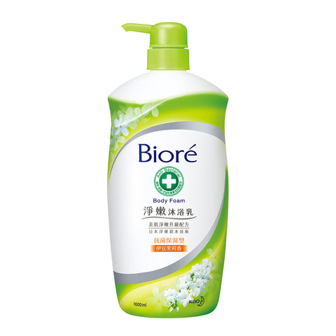 Biore Body Foam Anti-Bacterial Moisture - Jasmine 33.8 Fl oz.