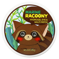 Marine Racoony Hydrogel Eye & Multipatch, 60 Patches, Secret Key
