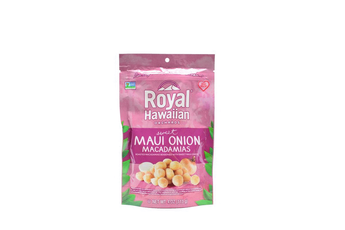 Royal Hawaiian Orchards Maui Onion Macadamia, 5 Oz.