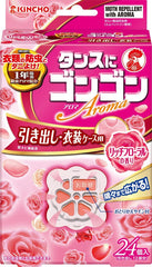Kincho Drawers and Clothes Insect Repellent - Floral 24pcs/pack