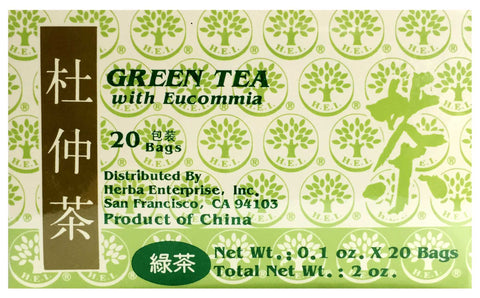 H.E.I.Green Tea with Eucommla