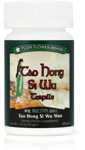 Tao Hong Si Wu Teapills Tao Hong Si Wu Wan