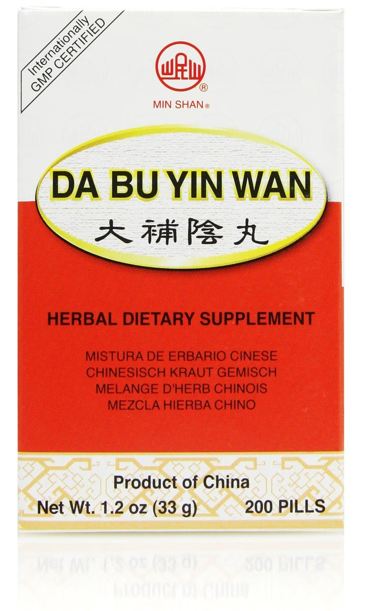 Da Bu Yin Teapills Da Bu Yin Wan