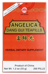 Angelica Dang Gui Teapills Dang Gui Wan