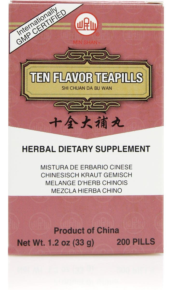 Shi Chuan Da Bu Teapills Shi Chuan Da Bu Wan