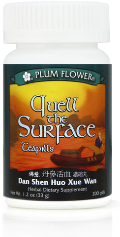 Quell the Surface Teapills Dan Shen Huo Xue Wan