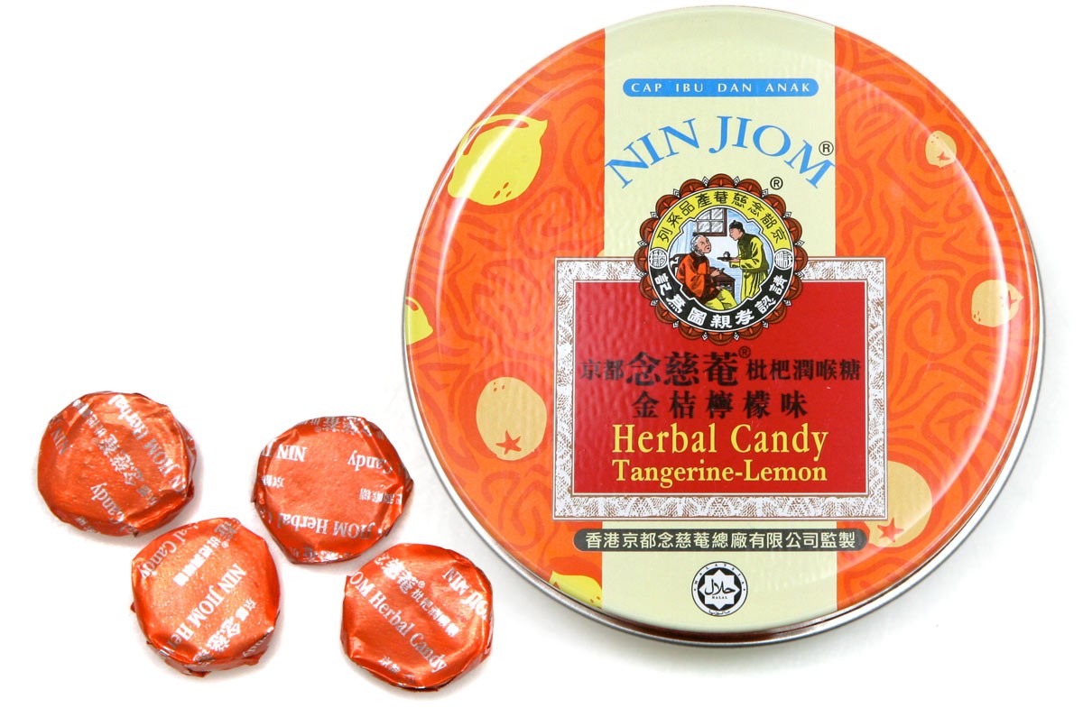Herbal Candy - Tangerine Lemon Loquat Throat Lozenges