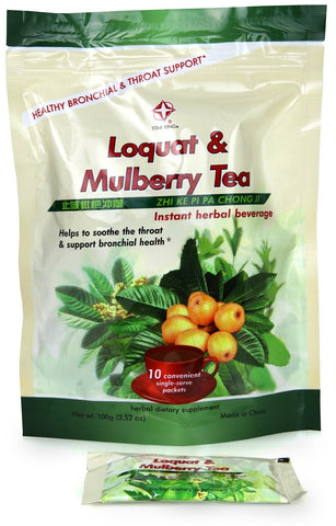 Zhi Ke Pi Pa Chong Ji Loquat & Mulberry Combination Instant Herbal Beverage