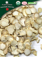 Ren Shen (Kirin Bai), sliced, unsulfured- Certified Organic Panax ginseng root - white