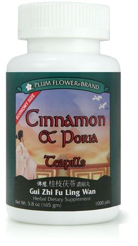 Cinnamon &amp; Poria Teapills- economy size Gui Zhi Fu Ling Wan