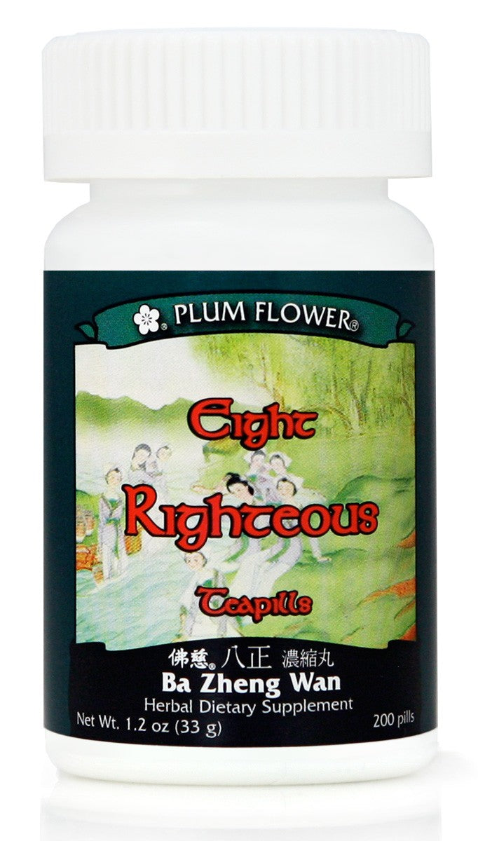 Eight Righteous Teapills Ba Zheng Wan