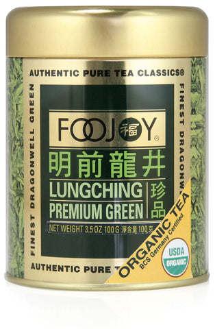 Foojoy Organic Dragonwell Premium Green Tea