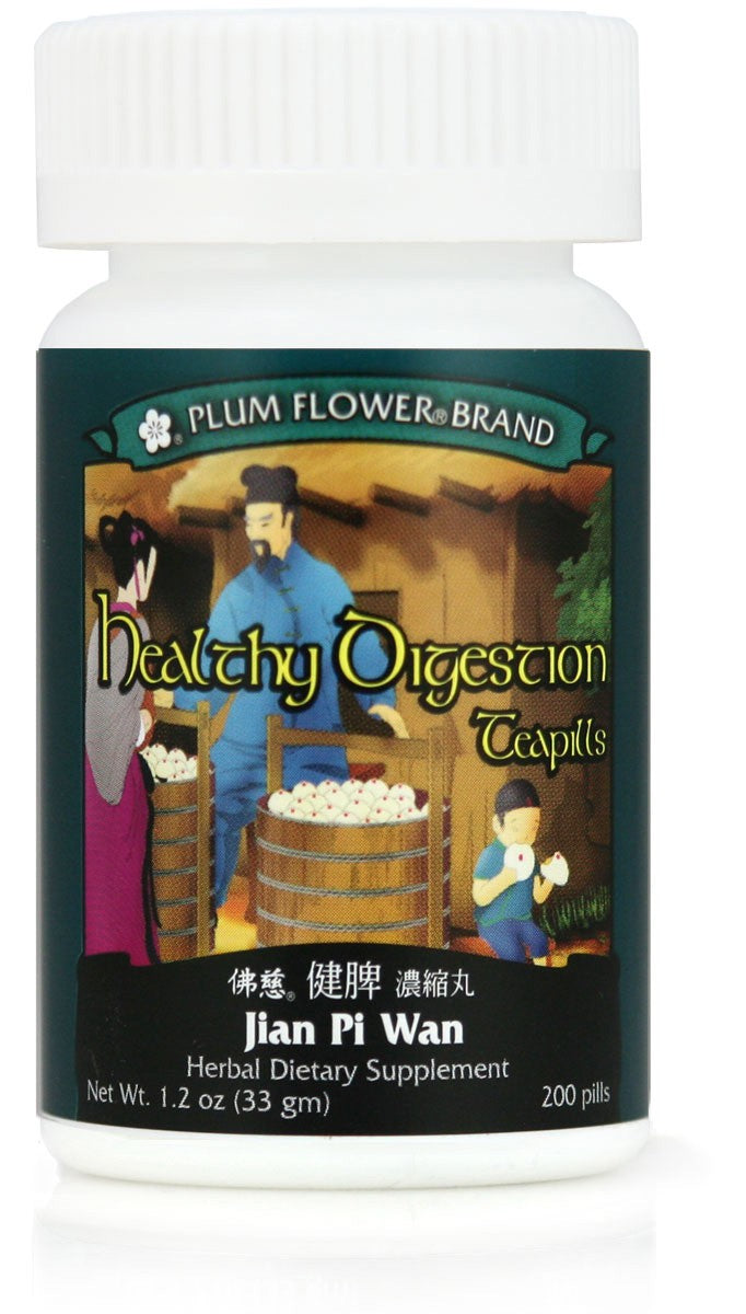 Healthy Digestion Teapills Jian Pi Wan