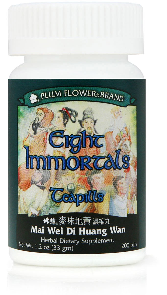 Eight Immortals Teapills Mai Wei Di Huang Wan