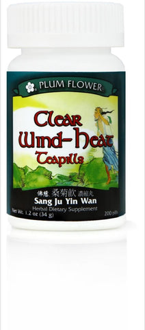 Clear Wind Heat Teapills Sang Ju Yin Wan