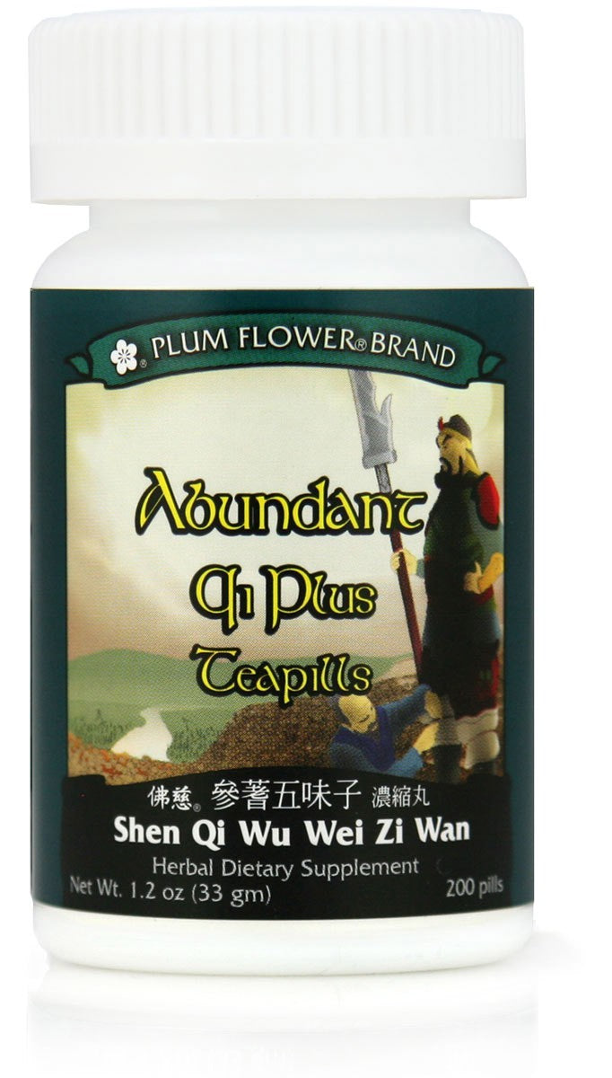 Abundant Qi Plus Teapills Shen Qi Wu Wei Zi Wan