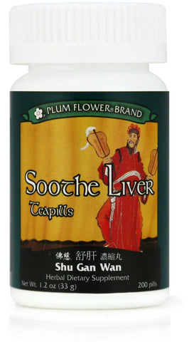 Soothe Liver Teapills Shu Gan Wan