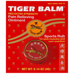 Tiger Balm Pain Relieving Red Extra Strength, 4g