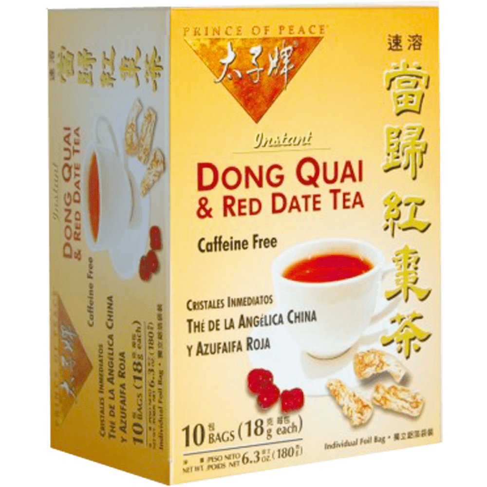 Prince of Peace Dong Quai &amp; Red Date Tea, 10 Bags