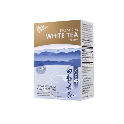 Prince of Peace Premium White Tea, 20 Tea Bags