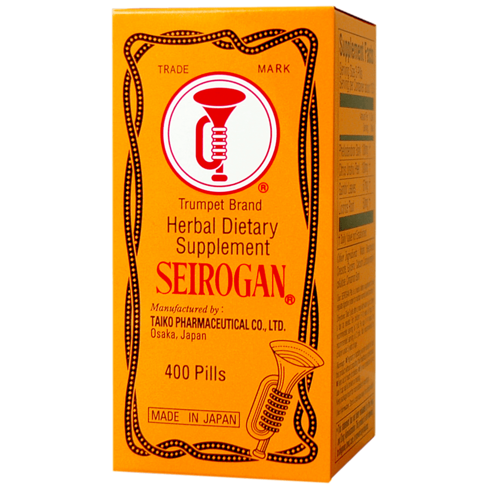 Trumpet Brand Seirogan, 400 pills