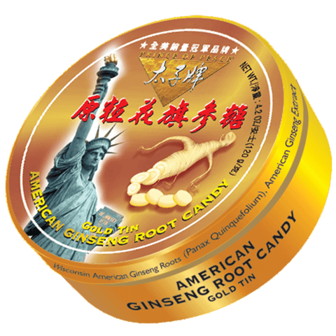 Prince of Peace American Ginseng Root Candy- Statue of Liberty, 120g