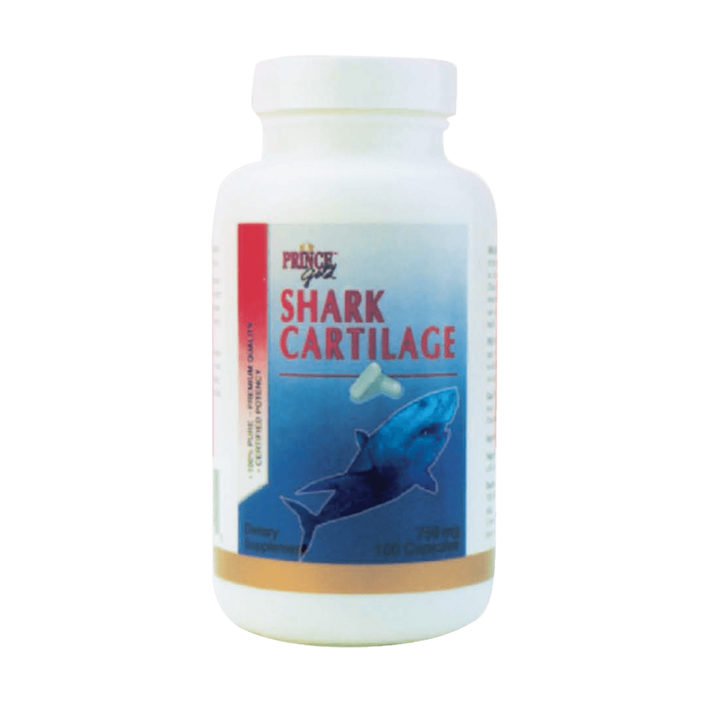 Prince Gold Shark Cartilage Capsules, 100 Capsules