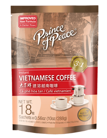 Prince of Peace 3 in 1 Vietnamese Coffee, 18 Bags