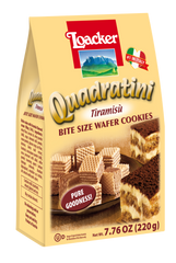 Loacker Tiramisu Quadratini, 7.76 oz