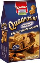 Loacker Chocolate Quadratini, 8.82 oz