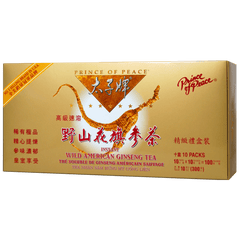 Prince of Peace Wild American Ginseng Instant Tea, 100 sachets