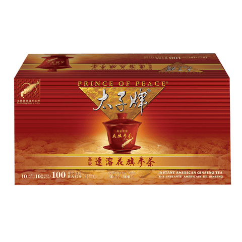 Prince of Peace American Ginseng Instant Tea, 100 sachets